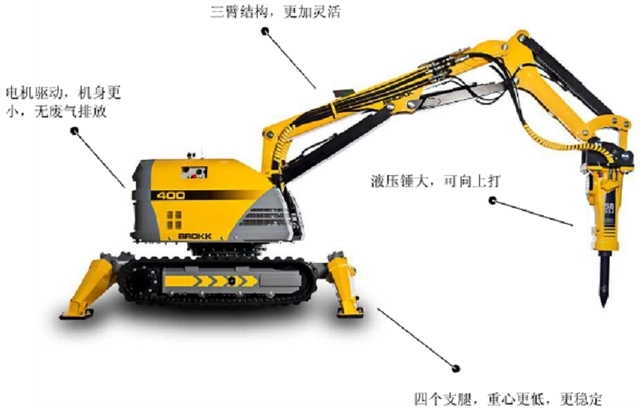 室内多功能拆除机器人